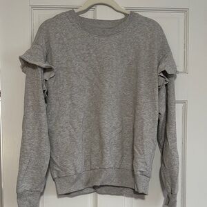 Aerie Light Gray Women's Crew Neck Sweater
